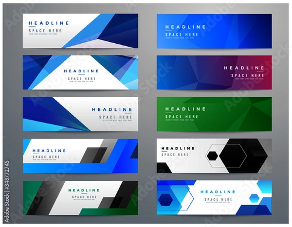 Obraz バナーデザインテンプレート	
