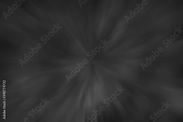 Fototapeta Zoom blur white background. Gray White Abstract Zoom Motion background