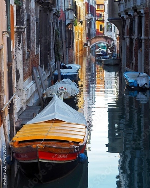 Obraz gondolas in venice