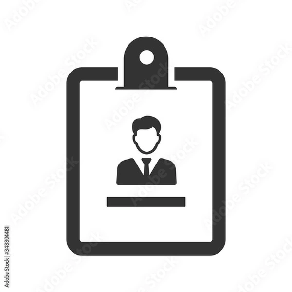 Obraz Employee profile icon
