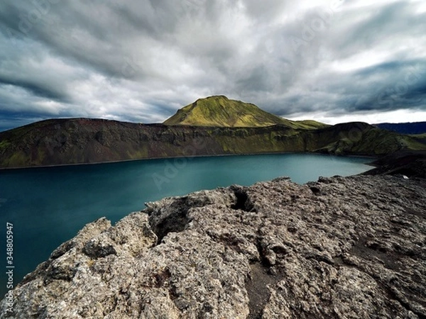 Obraz lake in the mountains