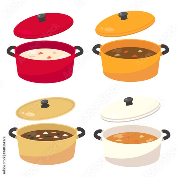 Obraz 鍋４種中身あり