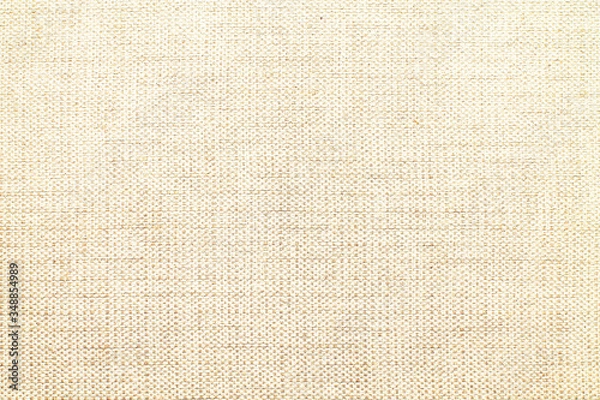 Fototapeta Natural linen material textile canvas texture background