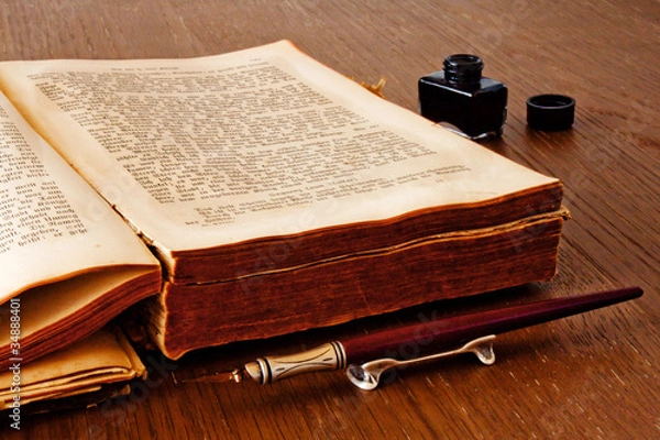 Obraz Przybory do pisania