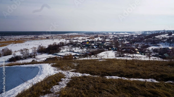 Obraz winter landscape with snow