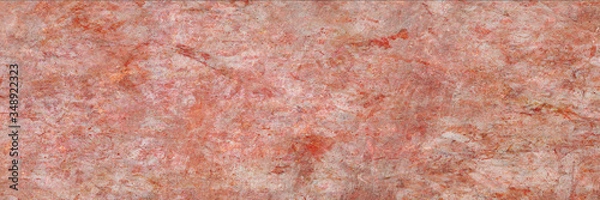 Fototapeta red stone marble surface with veins and glossy abstract texture background of natural material. illustration. backdrop in high resolution. raster file of wall surface or natural material.