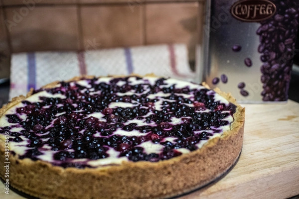 Obraz Blueberry pie