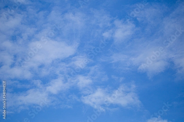 Fototapeta Blue sky with clouds