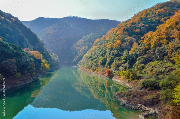 Obraz 滋賀県の瀬田川