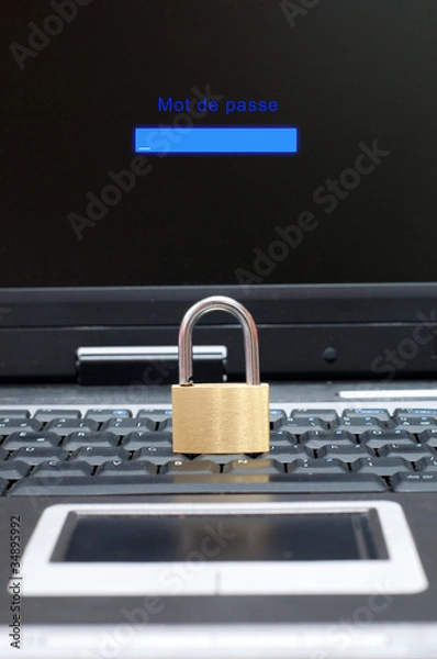 Obraz ordinateur verrouillé