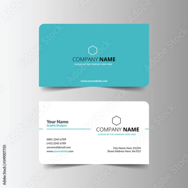 Obraz Creative Business Card Template Design