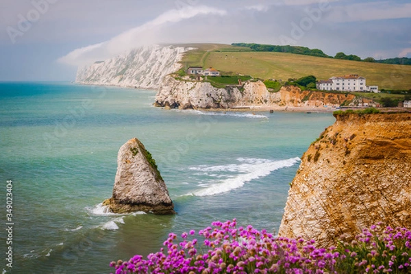 Obraz Freshwater Bay at the Isle of Wight, UK