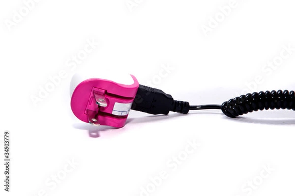 Obraz adapter on white backgrounds