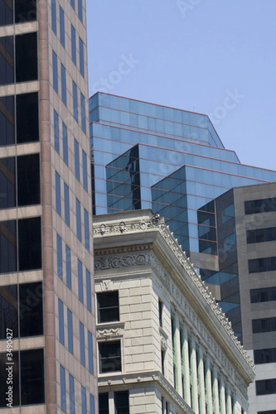 Fototapeta old and new