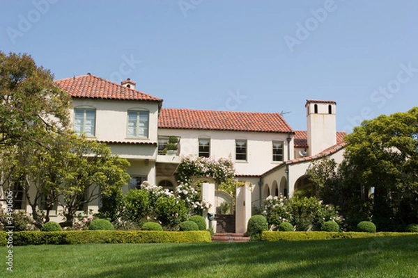 Obraz mediterranean style houses