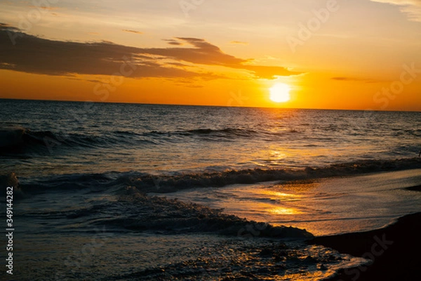 Obraz sunset on the beach