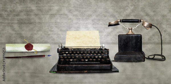 Obraz Retro communication