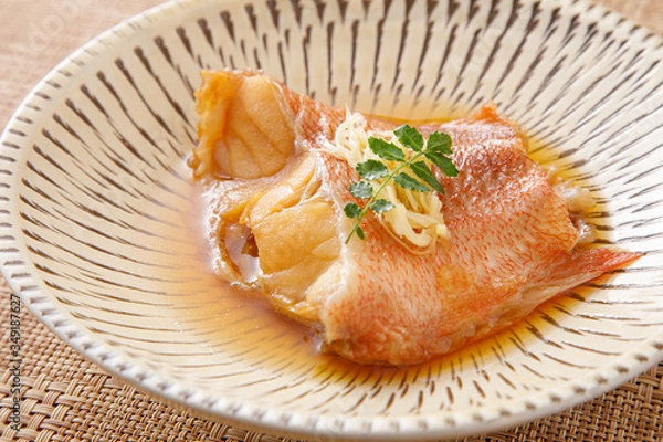 Obraz 赤魚の煮付け