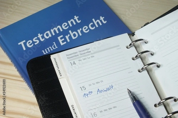 Fototapeta Prawo testamentowe i spadkowe