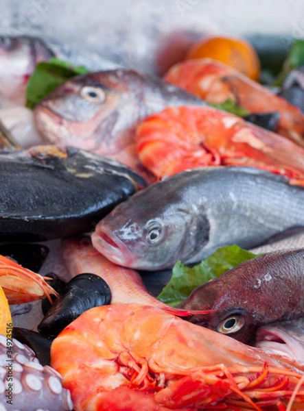 Obraz Fresh seafood
