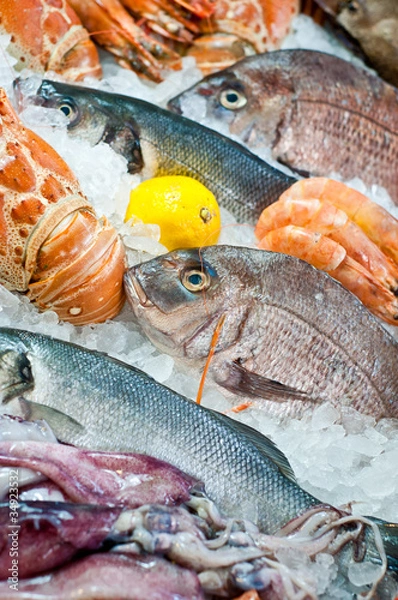 Obraz Fresh seafood