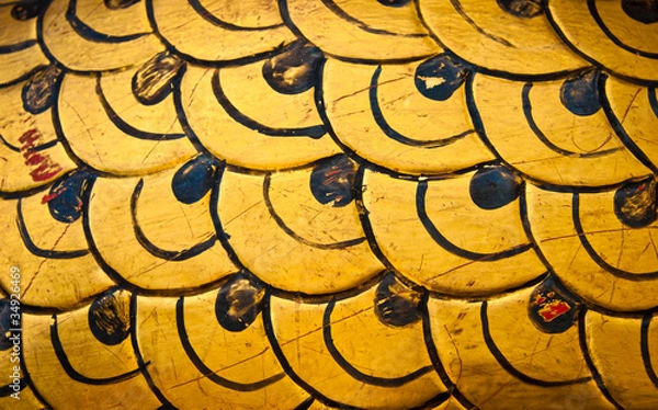 Obraz Serpent background texture