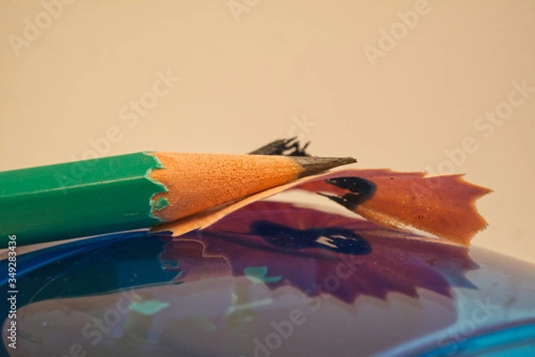Fototapeta Macro pencil