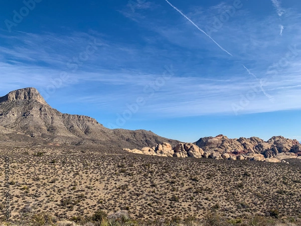 Fototapeta Mountains in Nevada near Las Vegas USA