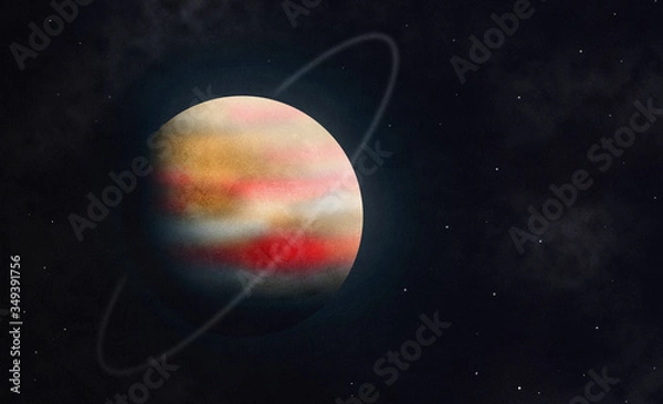 Obraz planet like jupiter in space