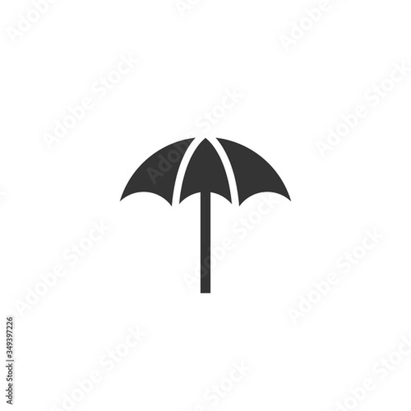 Fototapeta umbrella vector icon vector illustration design