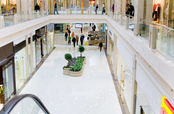 Obraz shopping hall #3