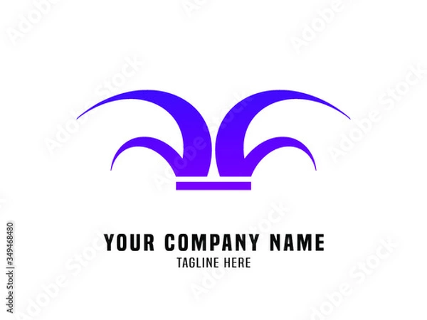 Obraz Abstract Logo Vector Gradient