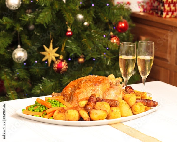 Obraz Christmas Dinner