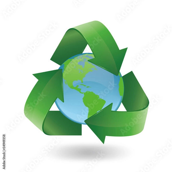 Fototapeta recycle