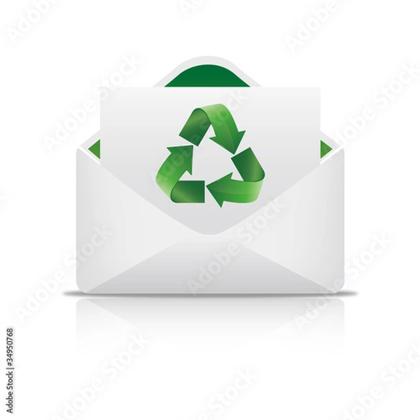 Fototapeta mail(recycle)
