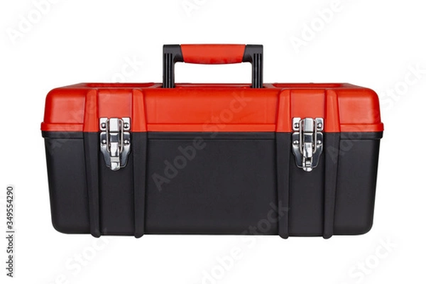 Obraz tool box isolated on white
