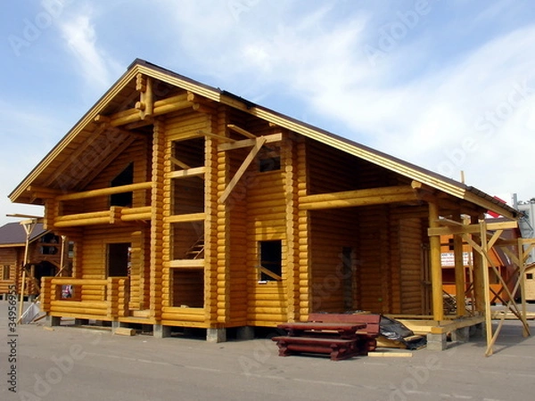 Obraz New wood house