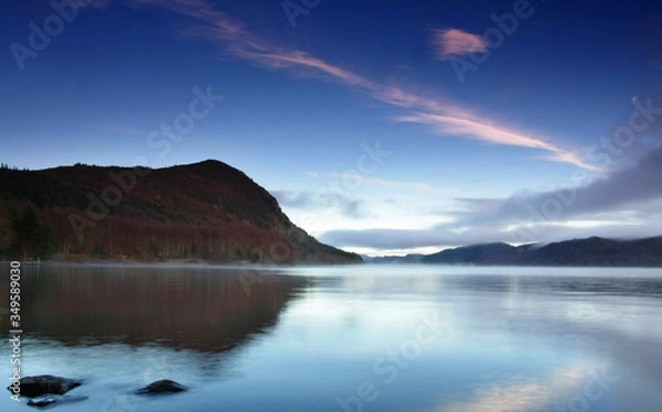 Obraz Long exposure image taken at Loch Ness