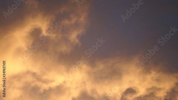 Obraz sky blue clouds background
