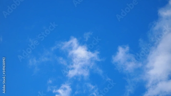 Obraz sky blue clouds background
