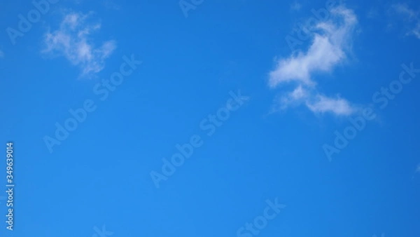 Obraz sky blue clouds background
