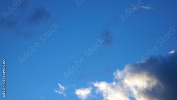 Obraz sky blue clouds background
