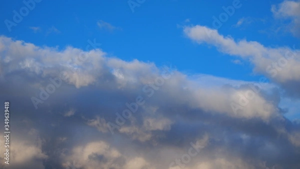 Obraz sky blue clouds background
