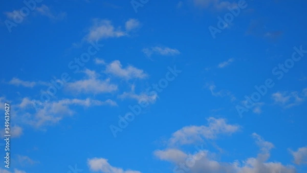 Obraz sky blue clouds background
