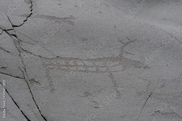 Obraz Alta rock carving