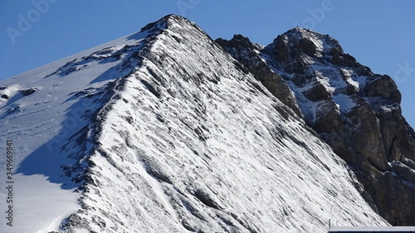 Obraz snow covered mountains