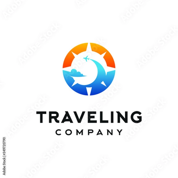 Obraz Travel Logo Template Design Vector