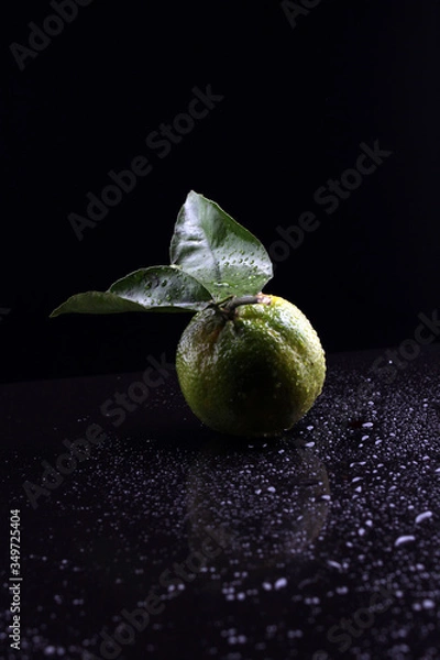 Fototapeta limón,fresco,verde,agua,frescura,saludable,salud