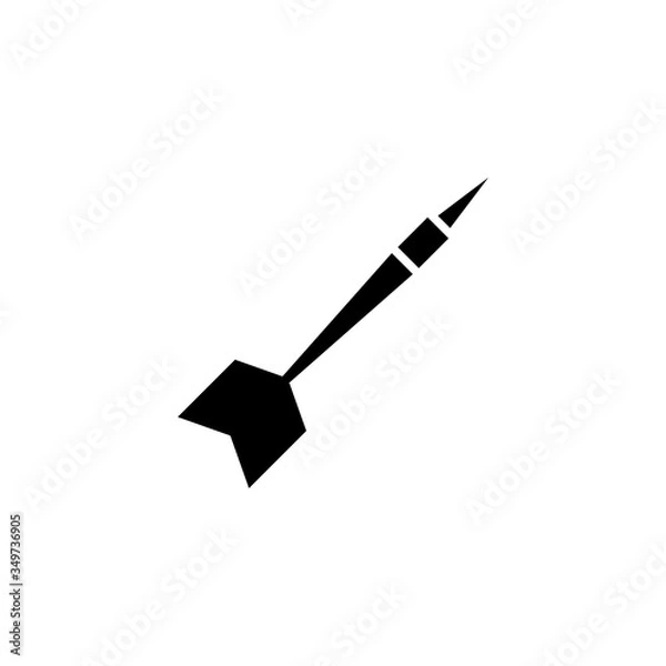 Obraz Dart Icon Vector