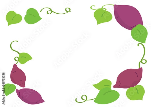 Obraz さつまいものフレーム